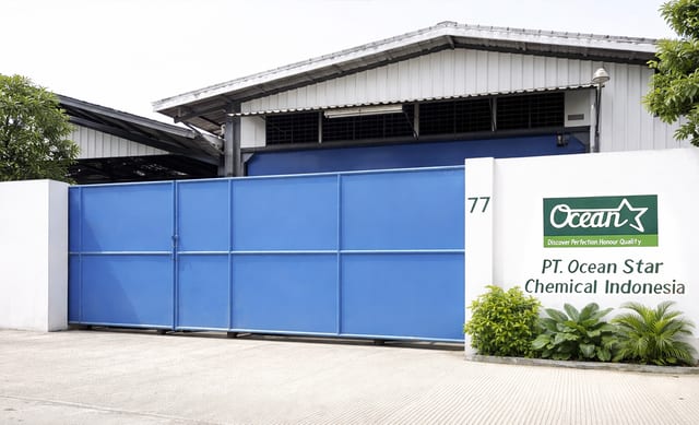Ocean Star Indonesia factory — production floor overview.
