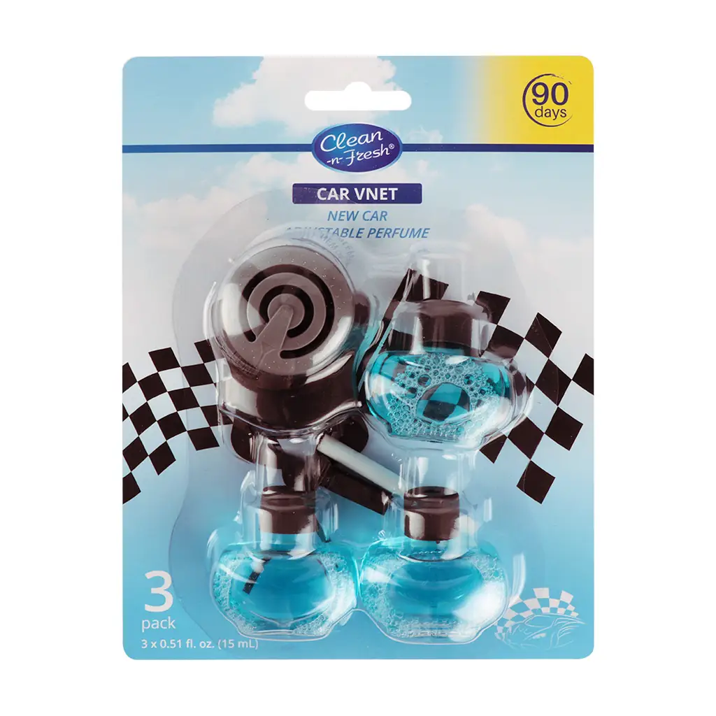 Air Freshener New Car Scent (3-Pack)