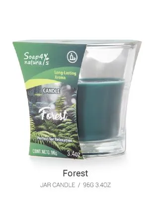Jar Scented Candle Product Forest