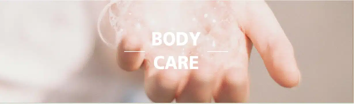 body care banner